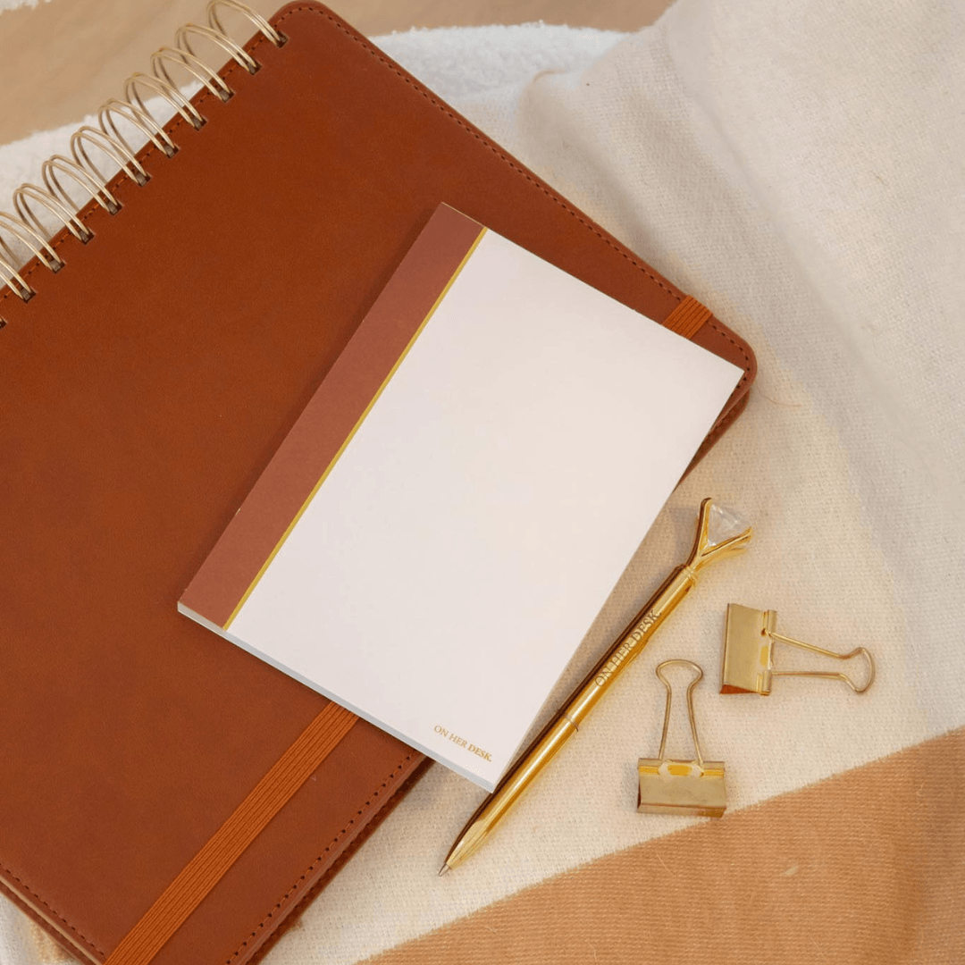 Mini A6 Notepad - Chocolate Brown