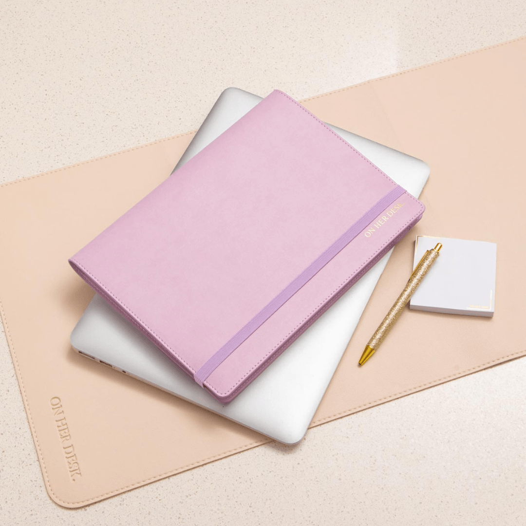 B5 Refillable Notepad Organiser - Lilac