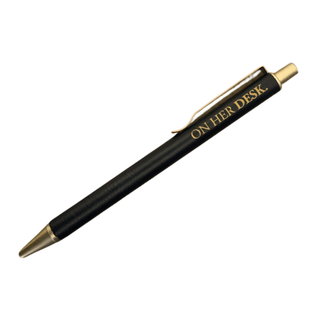 Ballpoint Pen | Black & Gold