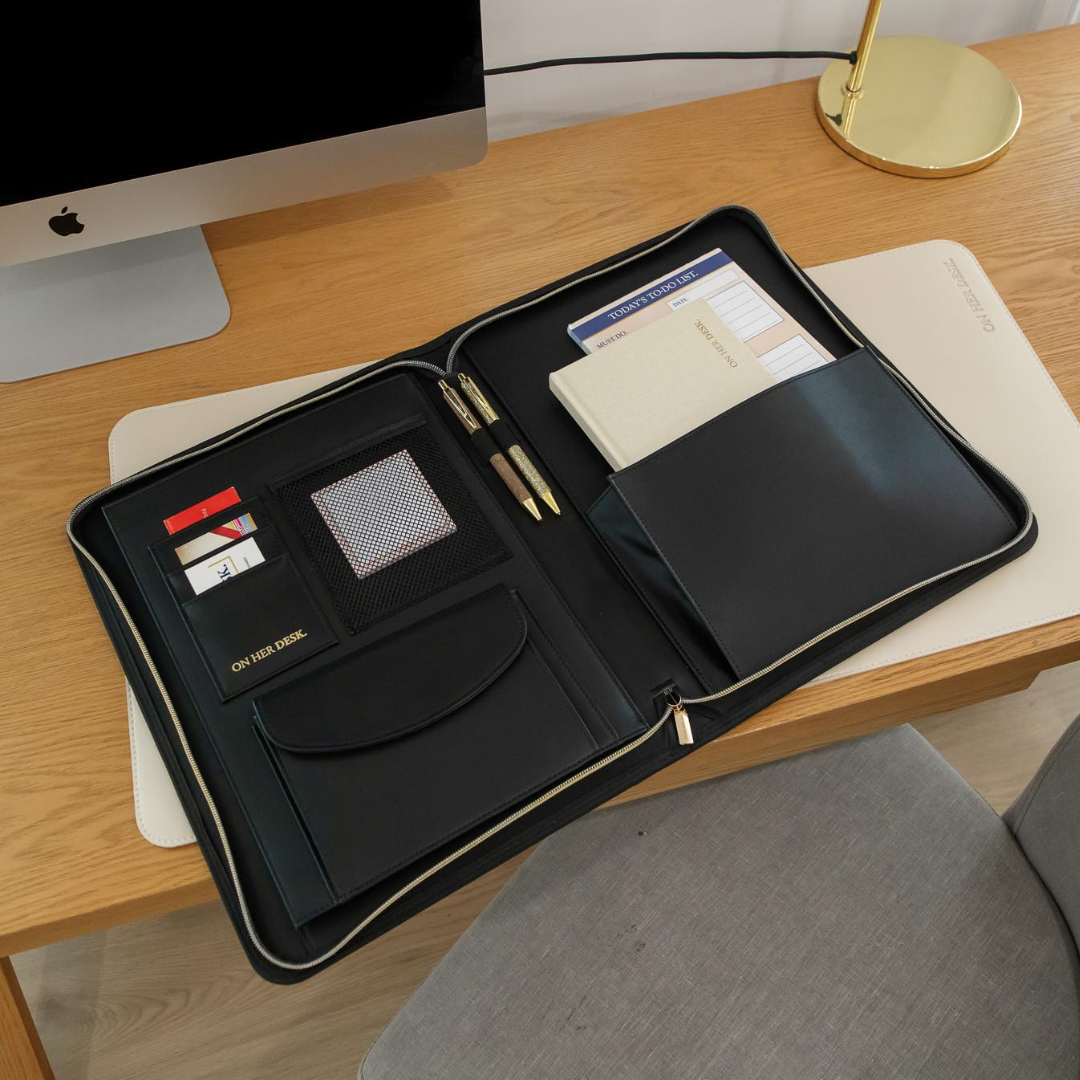 A4 Compendium Folder - Black