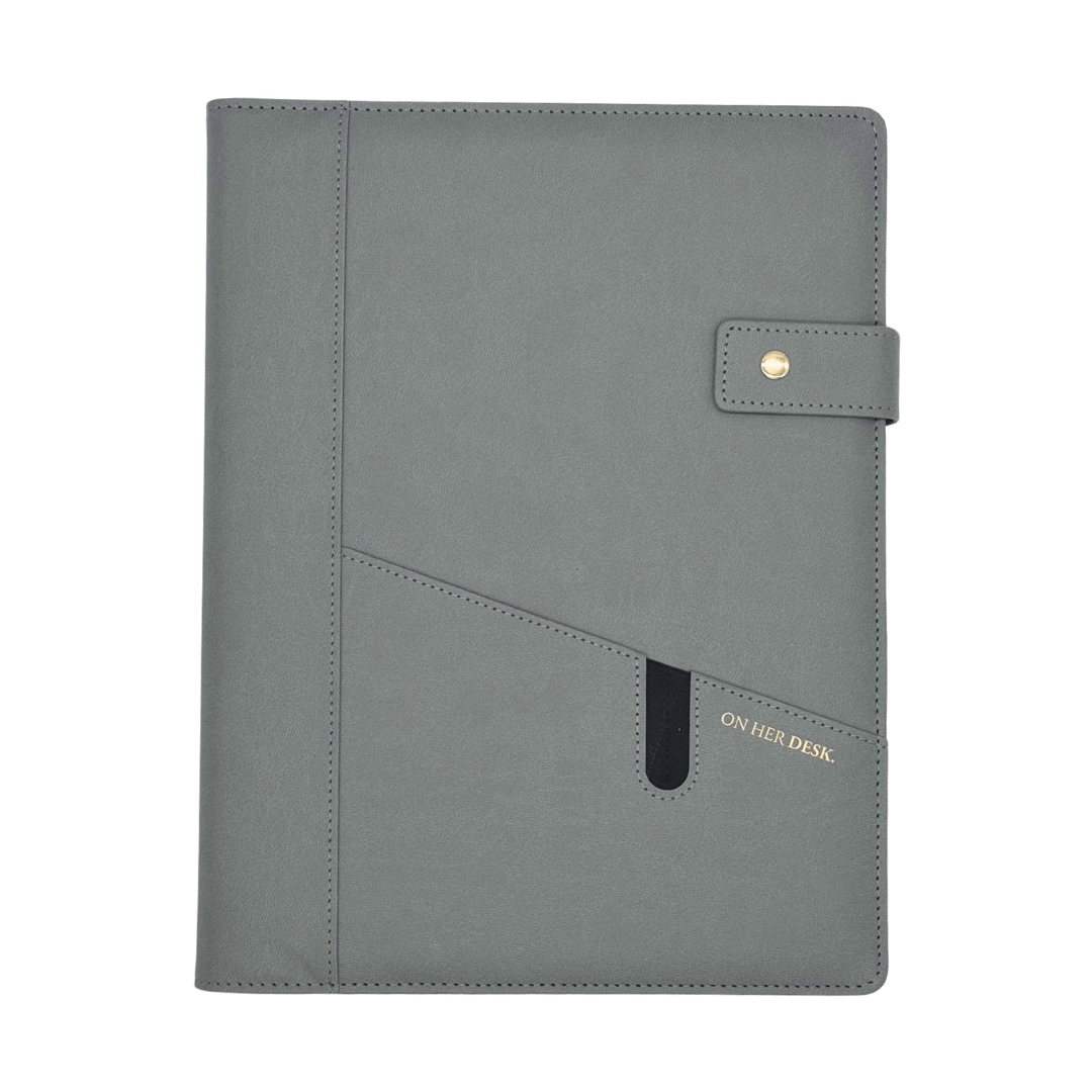 A4 Covered Notebook - Charcoal Grey