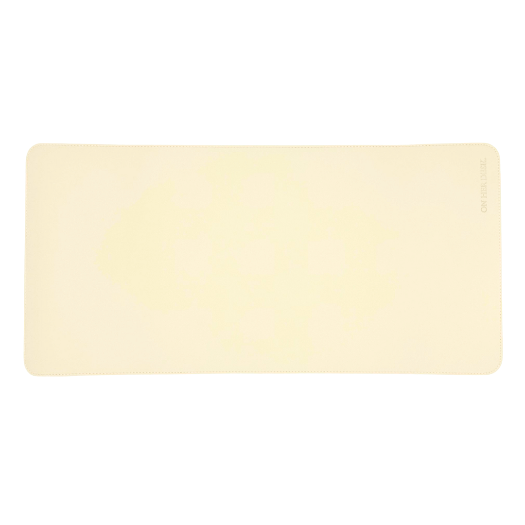 Desk Mat - Cream