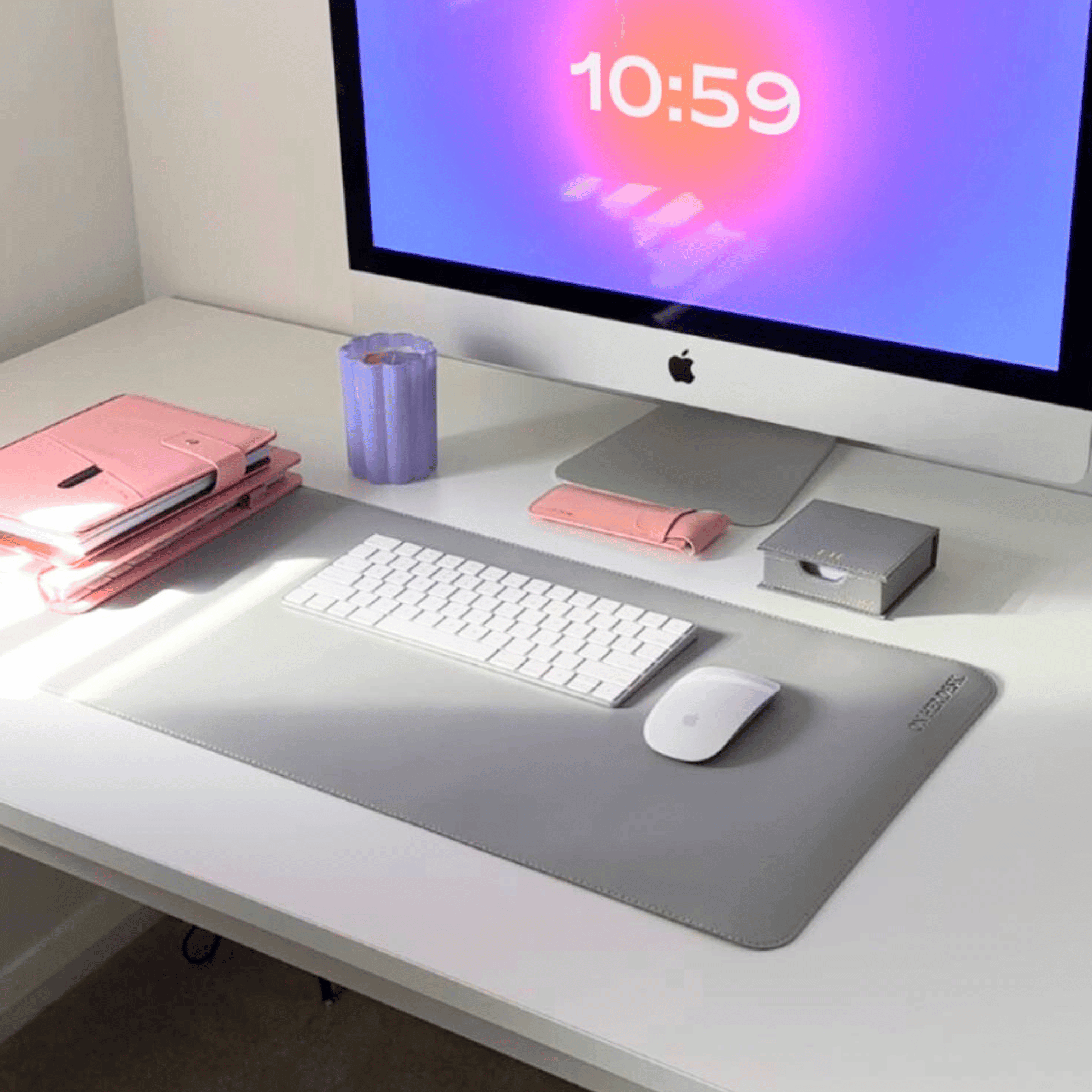 Desk Mat - Grey