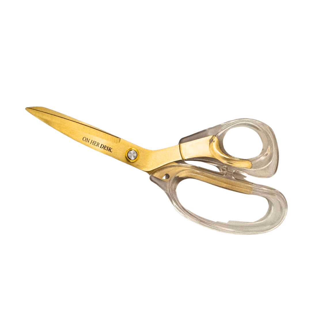 Gold Acrylic Scissors