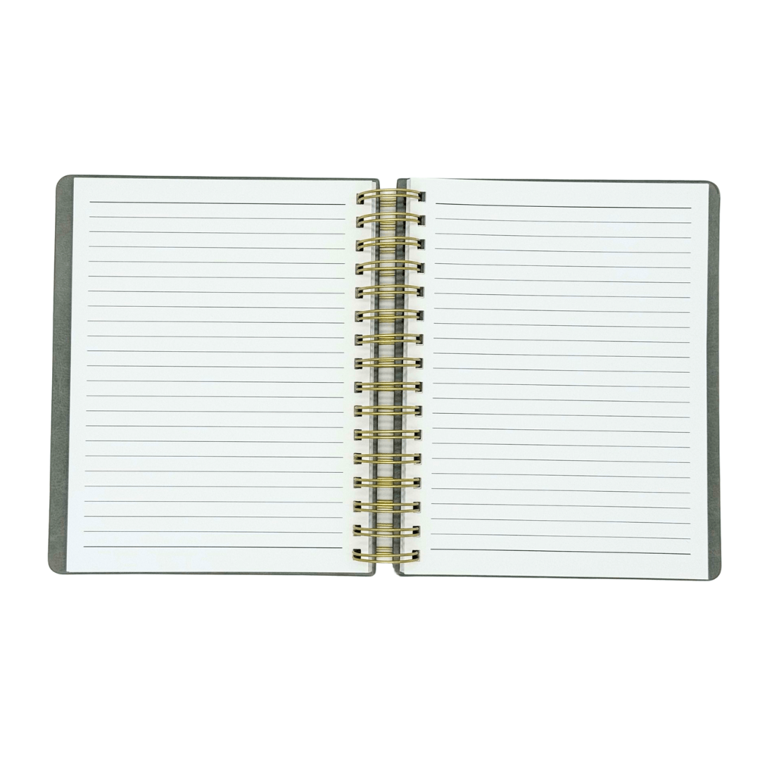 A5 Spiral Notebook - Grey