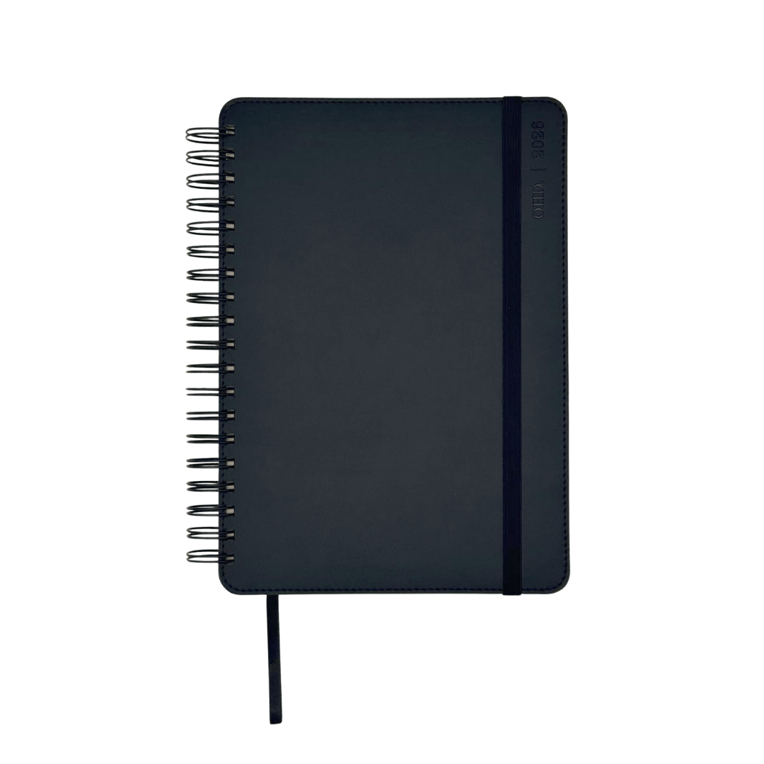 Men's 2026 Planner - Midnight Black