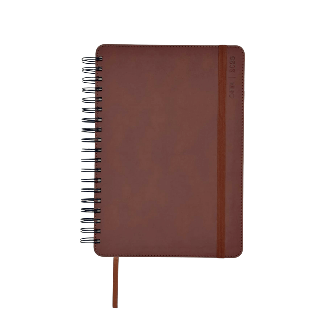 Men's 2026 Planner - Walnut Brown