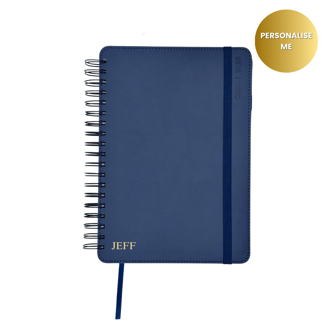 Men's 2026 Planner - Navy Blue