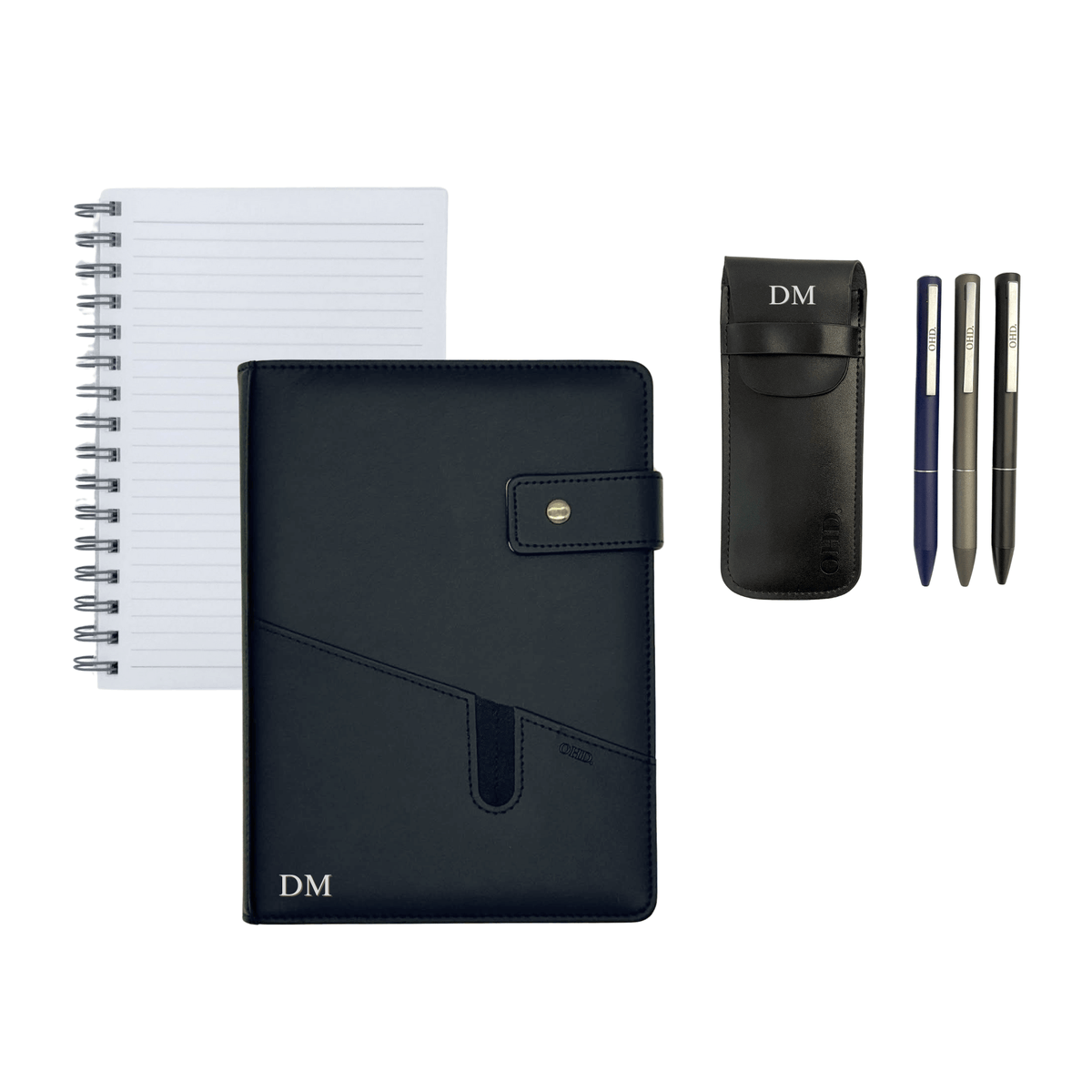 A5 Notebook Bundle | Leather Office Accessories