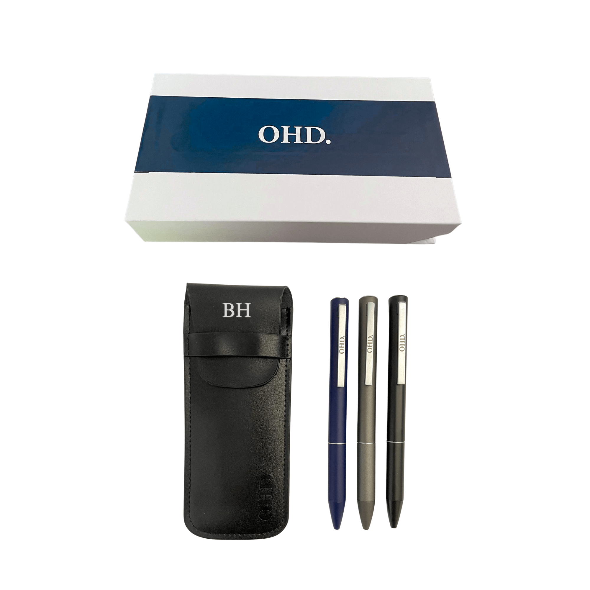 Men's Stationery Gift Set - Black