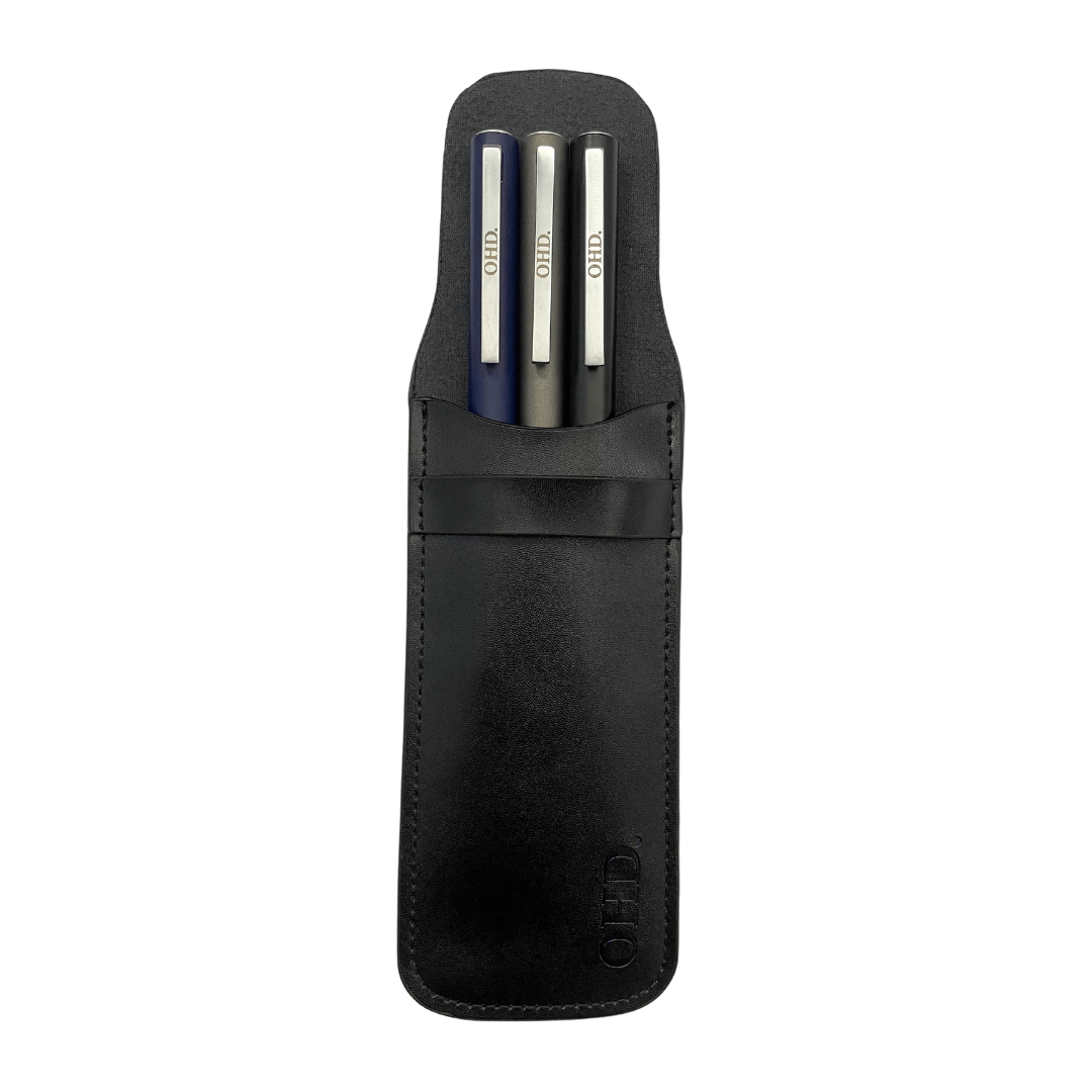 Men's Trilogy Pen Set - Midnight Black