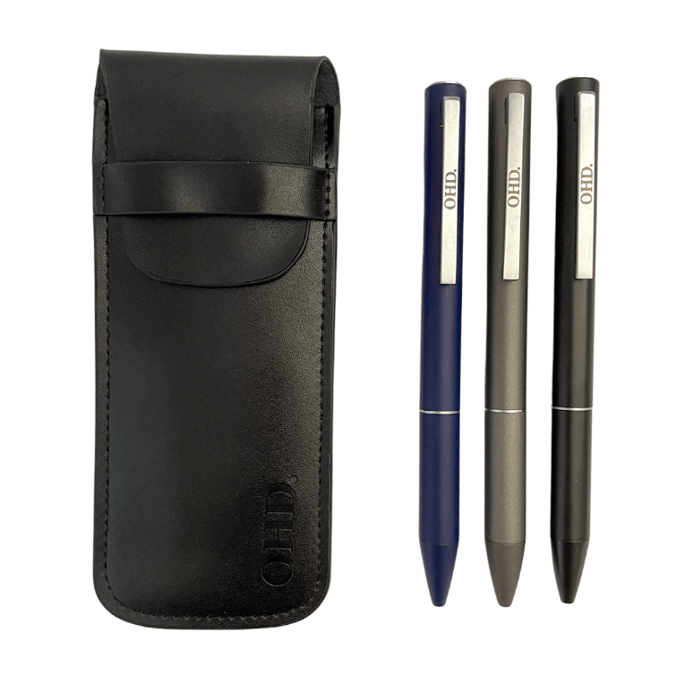 Men's Trilogy Pen Set - Midnight Black