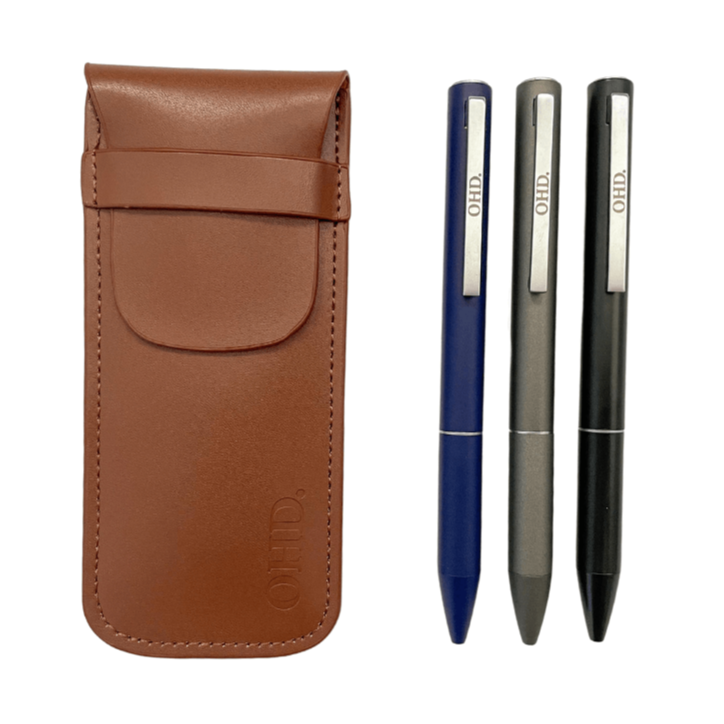 Men's Trilogy Pen Set - Walnut Brown