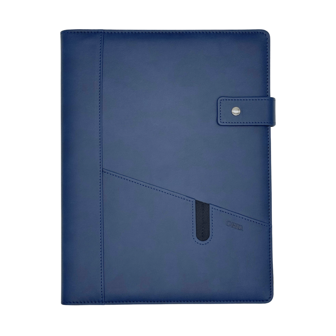 Men's A4 Covered Notebook - Navy Blue