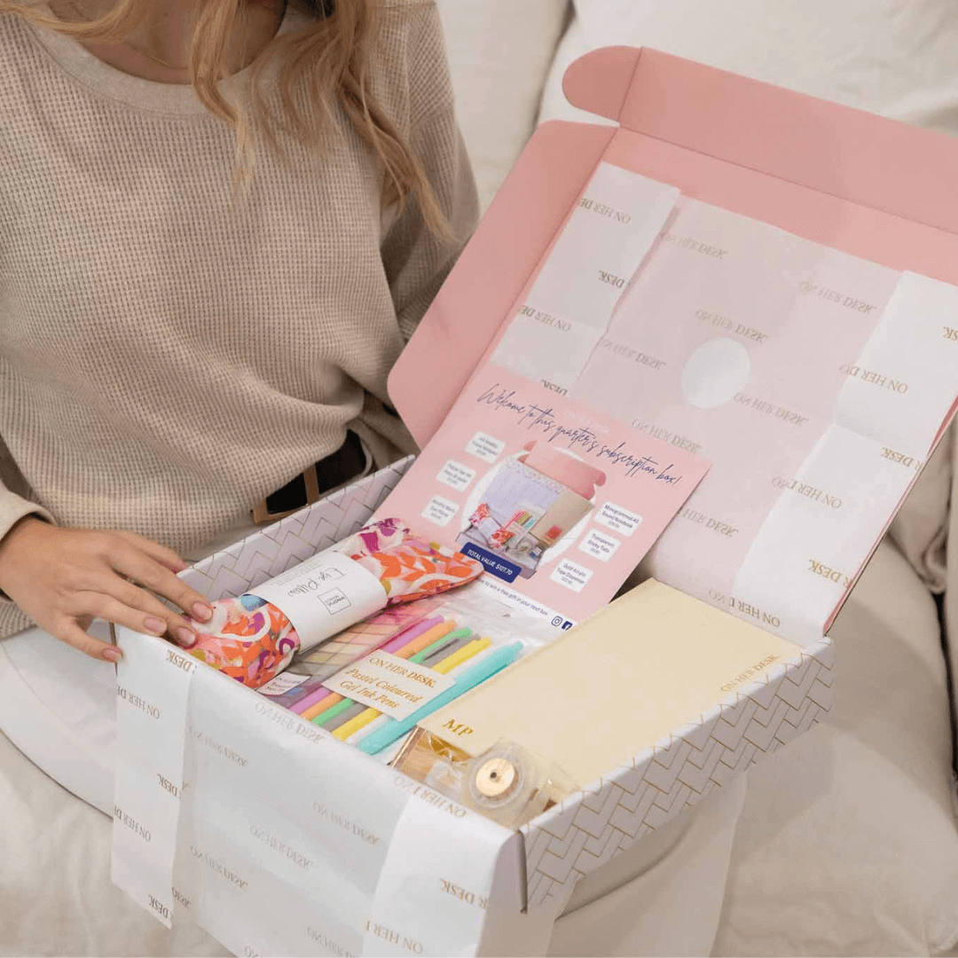 Personalised Stationery Subscription Boxes