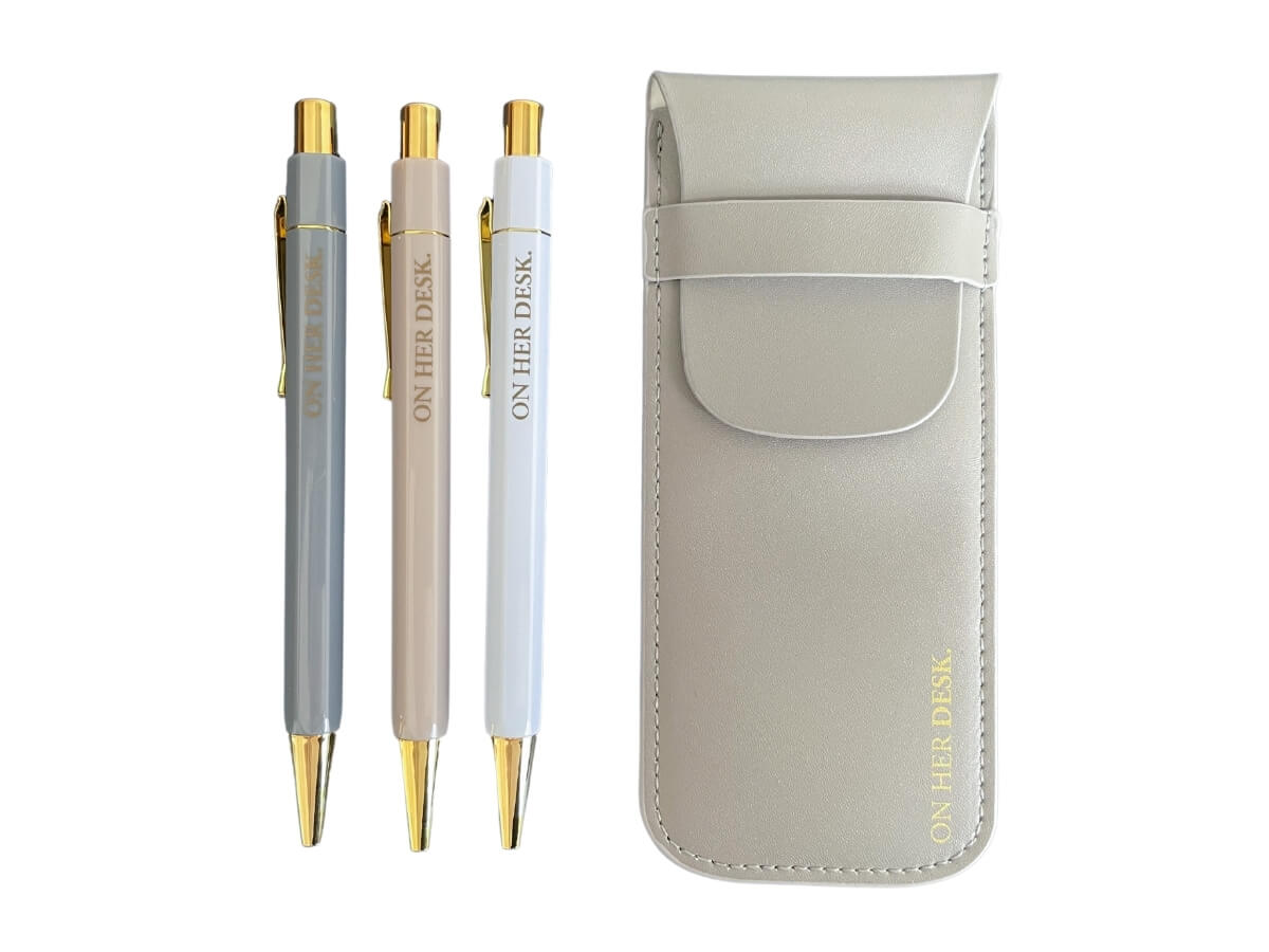 Trilogy Pen Set - Grey