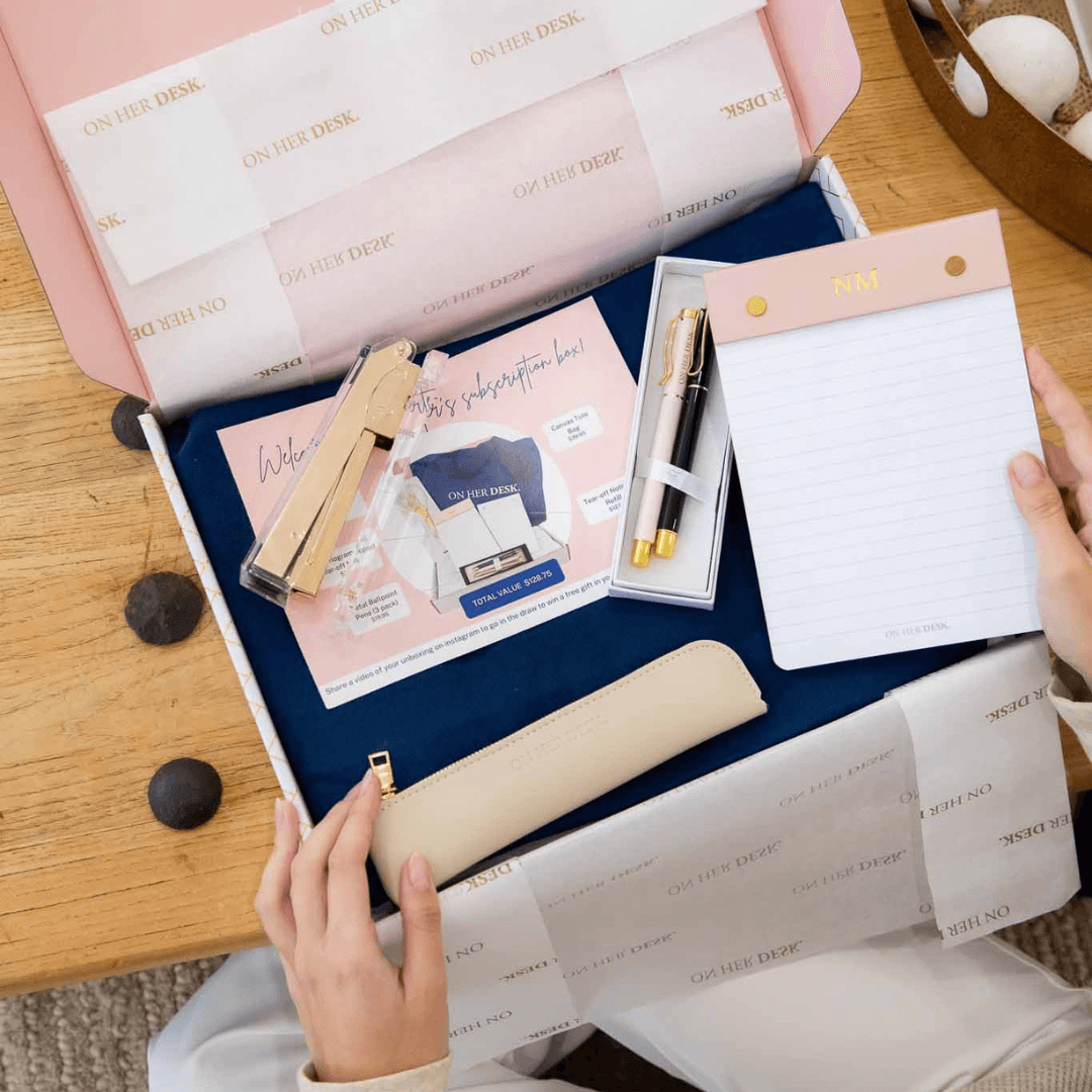 Personalised Stationery Subscription Boxes