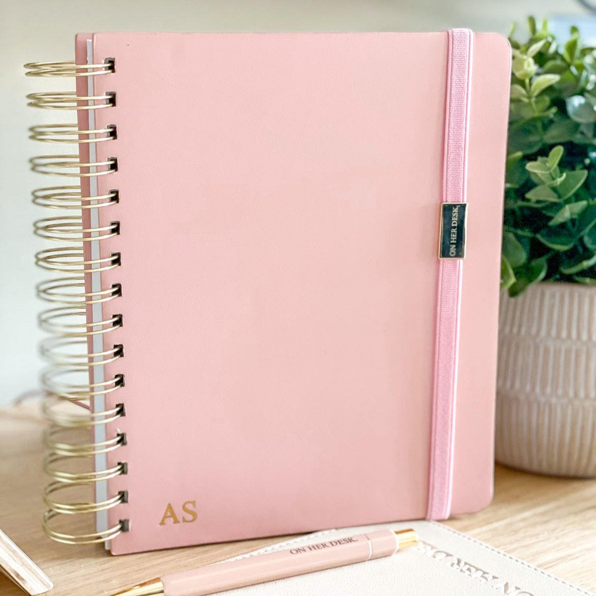 A5 Spiral Notebook - Pink