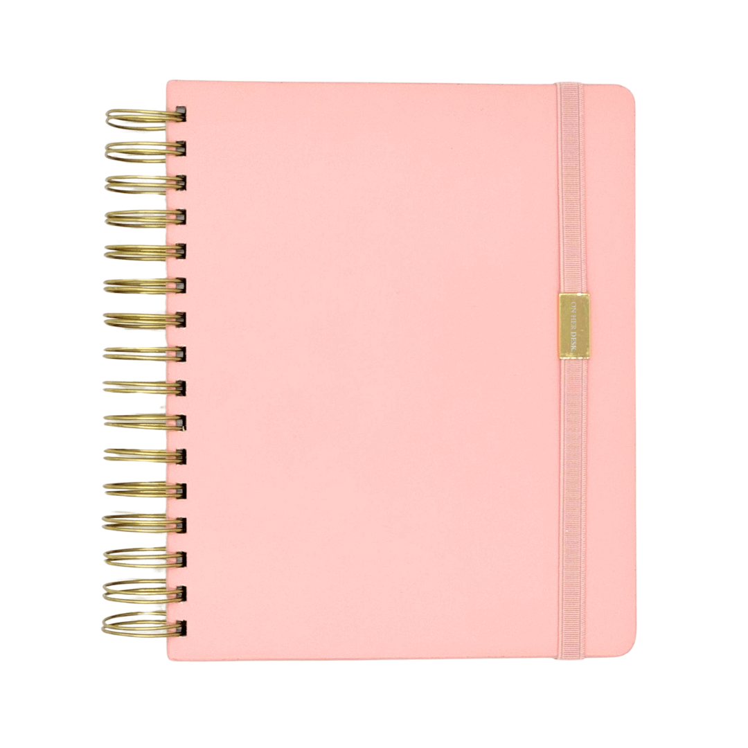 A5 Spiral Notebook - Pink