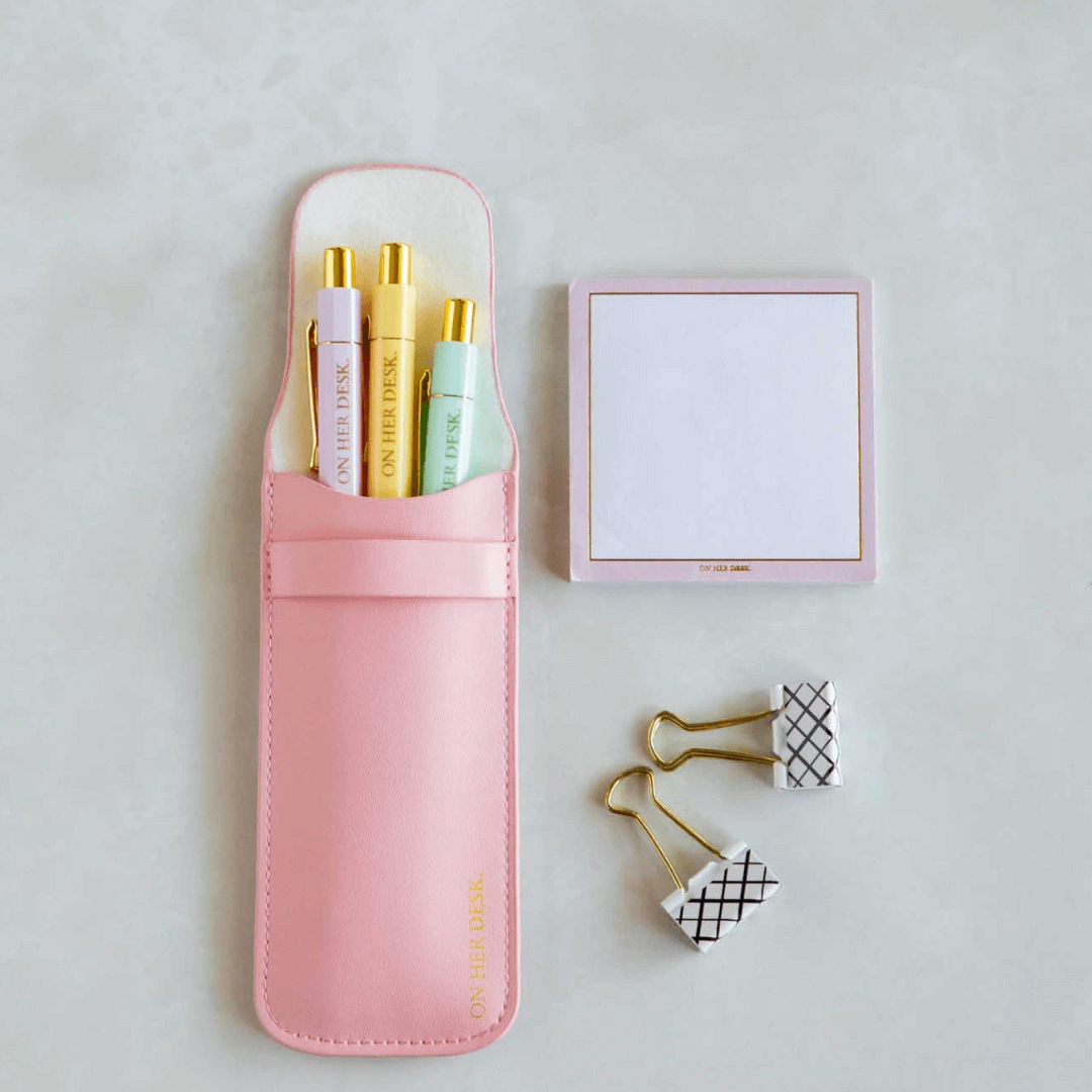 Trilogy Pen Set - Pink