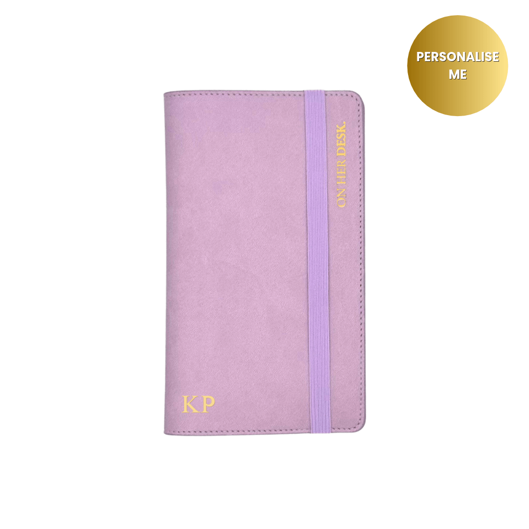 Refillable Sticky Note Organiser - Lilac