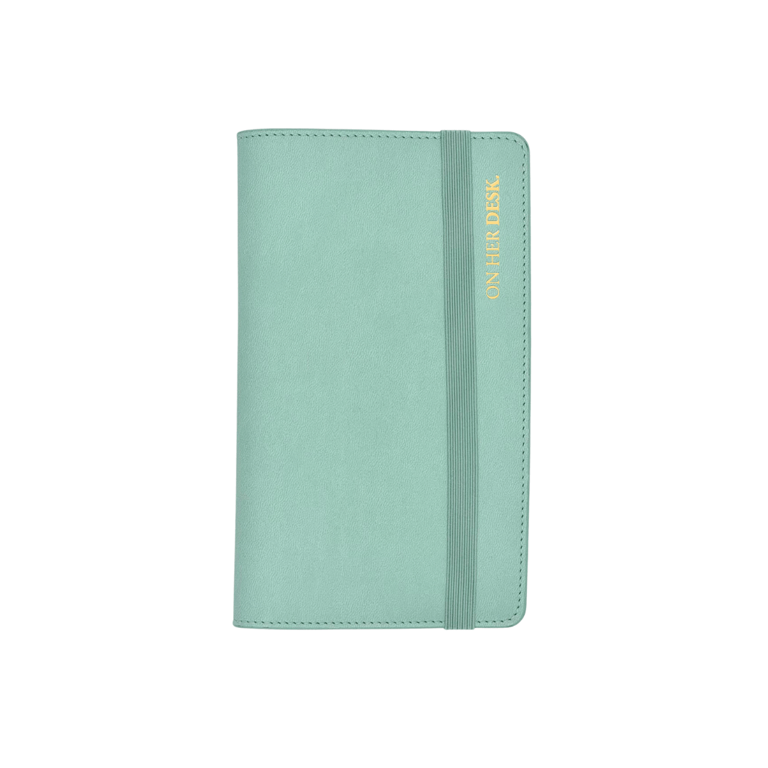 Refillable Sticky Note Organiser - Mint Green