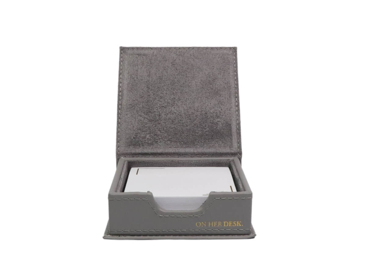 Sticky Note Holder - Grey