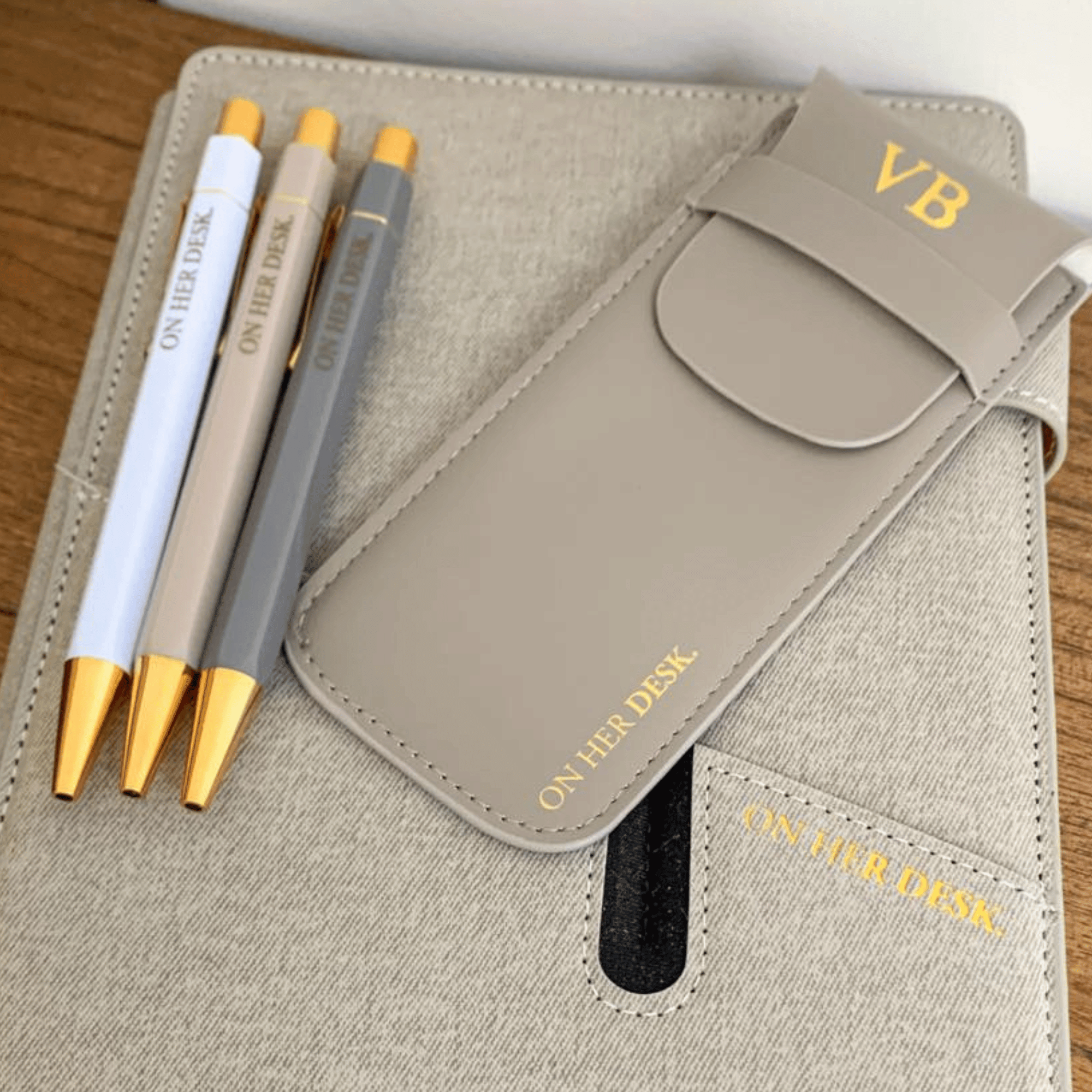 Trilogy Pen Set - Grey