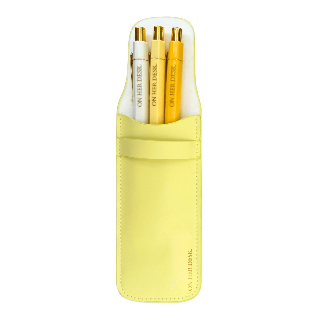 Trilogy Pen Set - Lemon