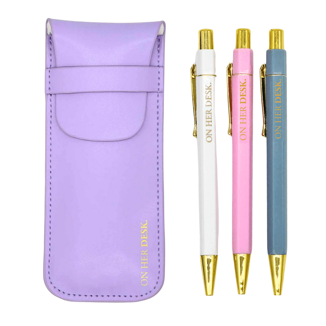 Trilogy Pen Set - Lilac