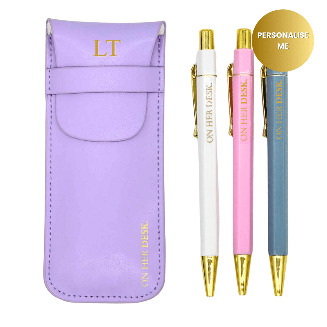 Trilogy Pen Set - Lilac