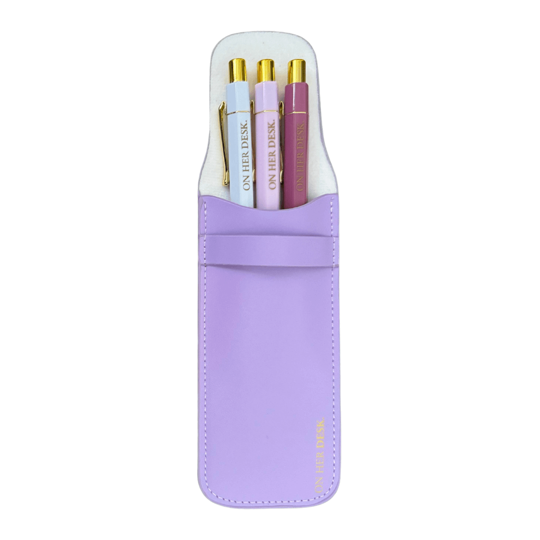 Trilogy Pen Set - Lilac