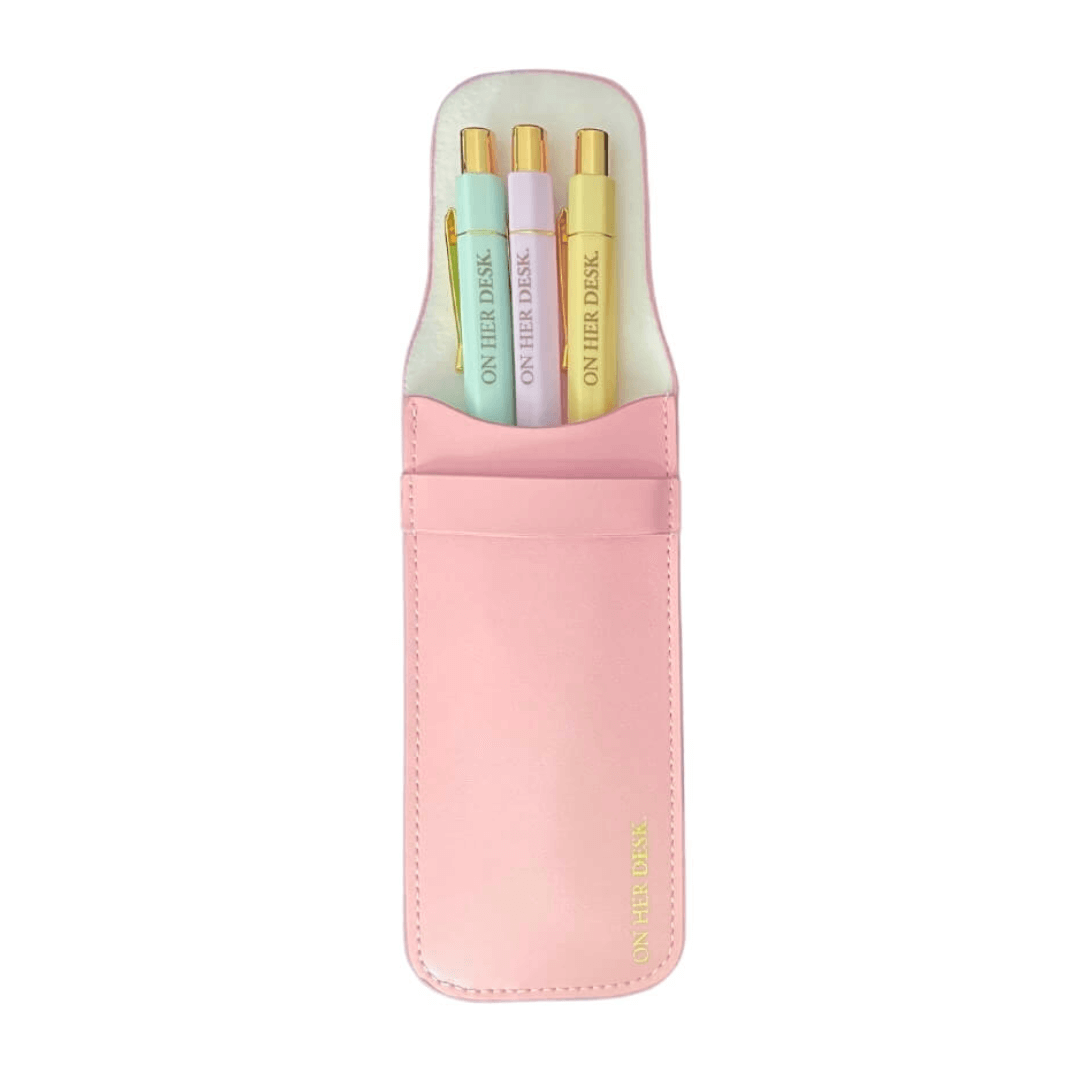 Trilogy Pen Set - Pink