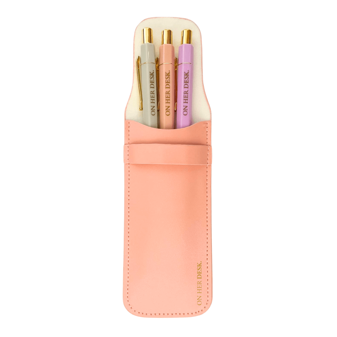 Trilogy Pen Set - Pink