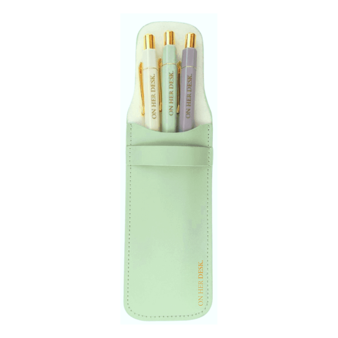 Trilogy Pen Set - Spearmint