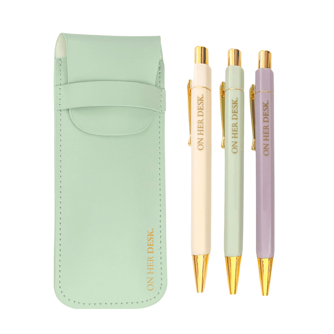 Trilogy Pen Set - Spearmint