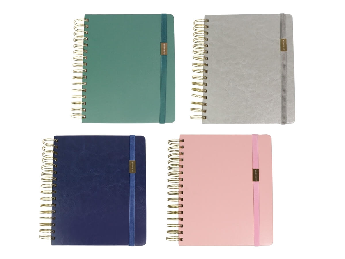 A5 Spiral Notebook  Luxury practical and sophisticated design