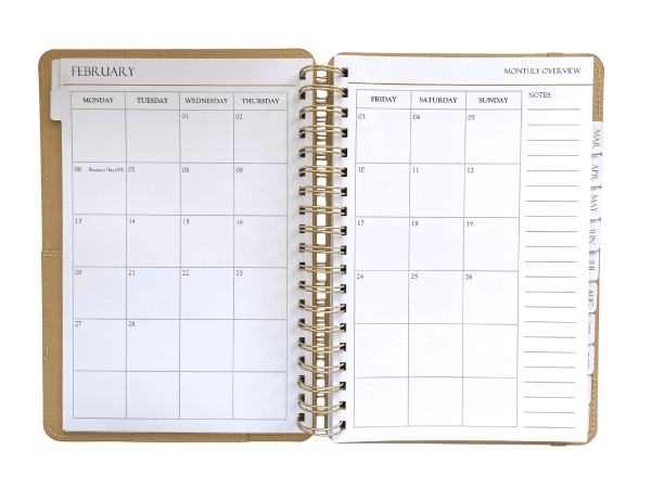 2023 planner monthly overview