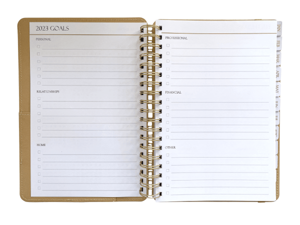 2023 planner yearly goals